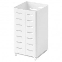 IKEA Підставка для кухонного приладдя  AVSTEG білий, 18 см 505.316.81