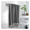 IKEA FJALLSTARR Рушник банний темно-сірий 100х150 см (705.805.00) - зображення 3