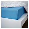 IKEA DVALA Простирадло, синє, 140х200 см (805.757.01) - зображення 5