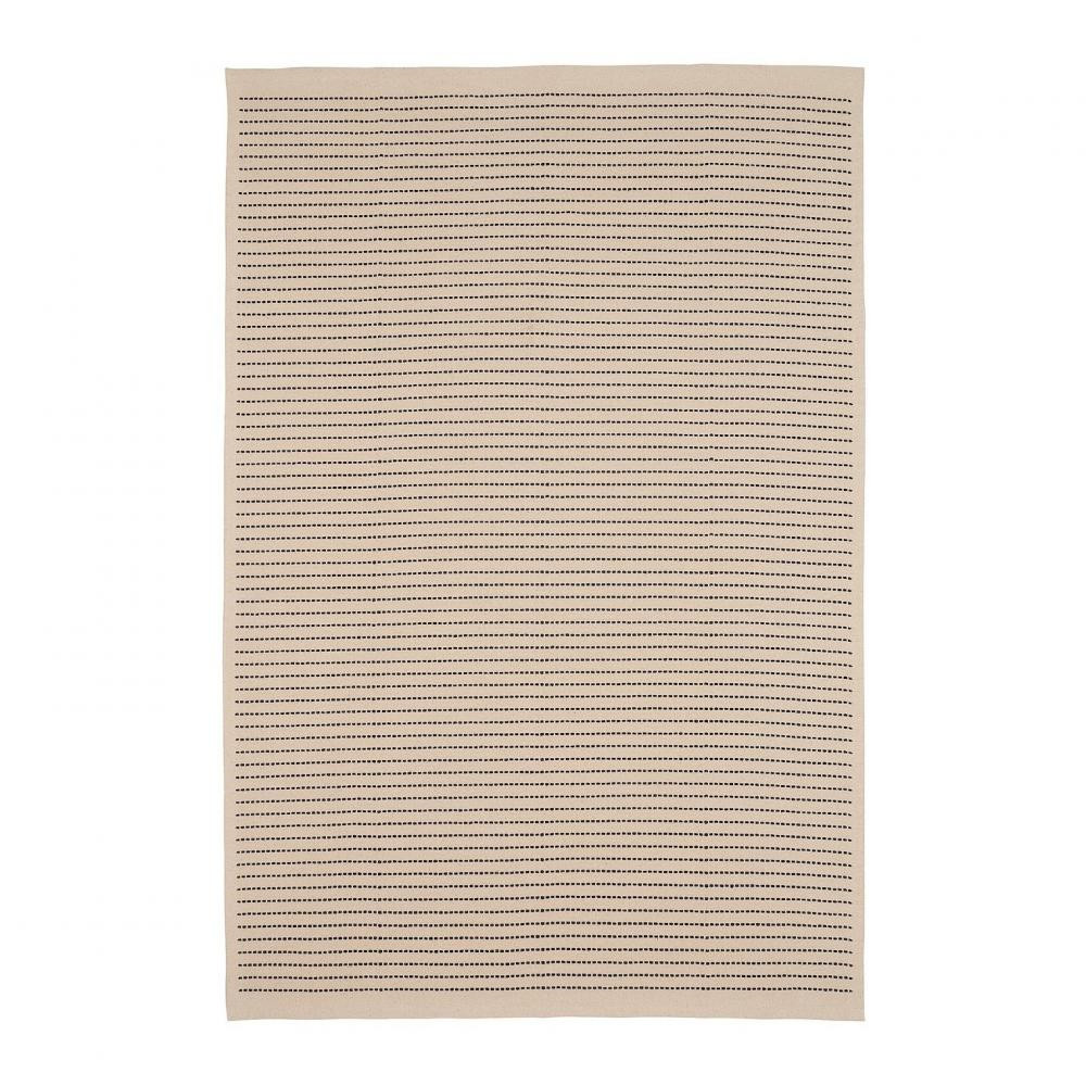 IKEA STARREKLINTE Тканий килим, натуральний/чорний, 185x280 см (305.691.37) - зображення 1