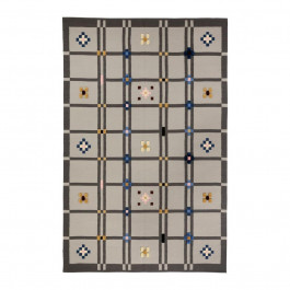 IKEA KNYLHAVREN Тканий килим, сірий/ручна робота, 200х300 см (305.761.52)
