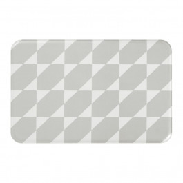 IKEA GANGPASSAGE Кухонний килимок, сірий/білий, 45x70 см (105.730.84)