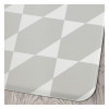 IKEA GANGPASSAGE Кухонний килимок, сірий/білий, 45x70 см (105.730.84) - зображення 6
