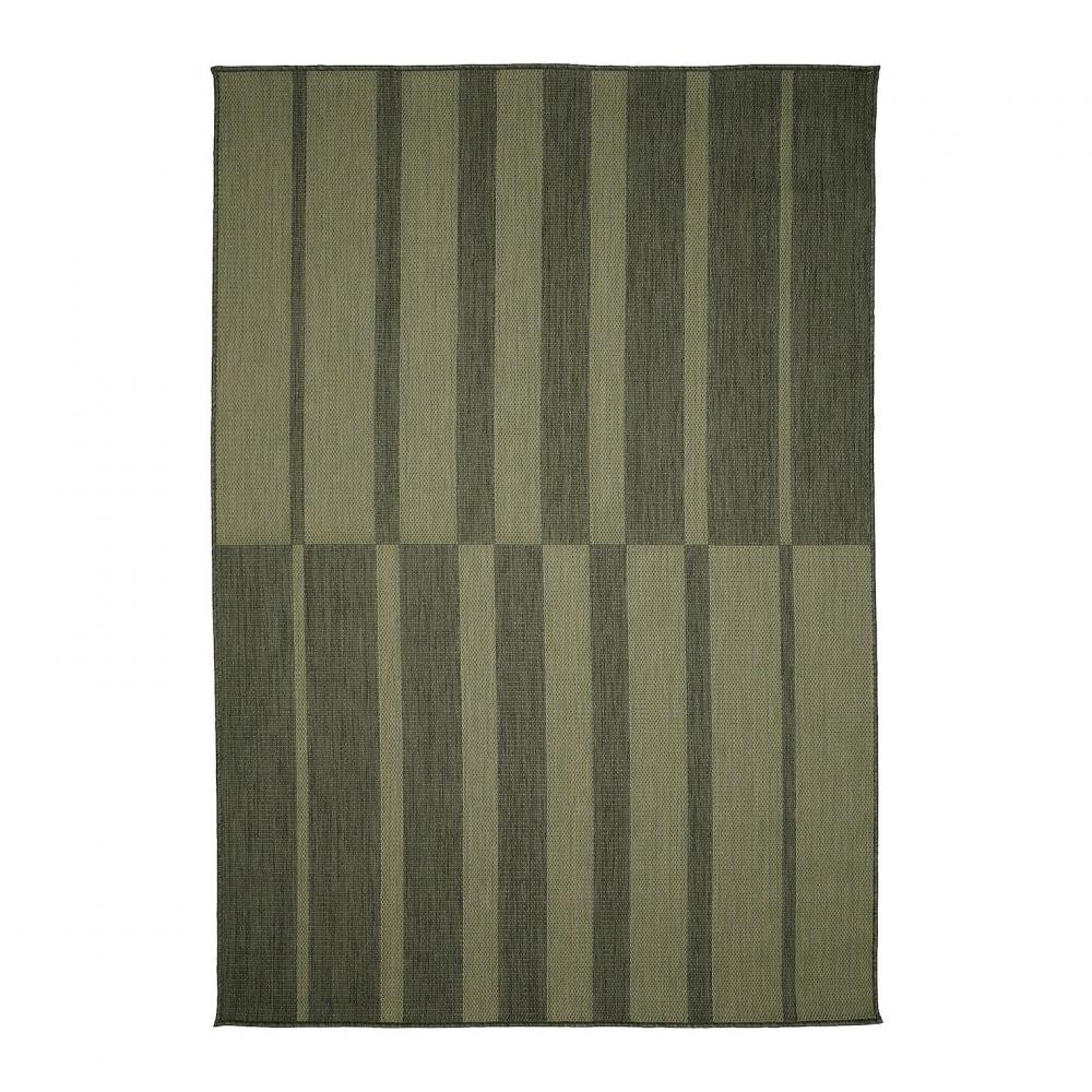 IKEA KANTSTOLPE Текстильний килим, внутрішній/зовнішній, зелений, 133x195 см (105.693.22) - зображення 1