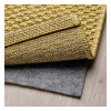 IKEA MORUM Текстильний килим, внутрішній/зовнішній, світло-жовтий, 160x230 см (205.691.47) - зображення 2
