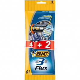   BIC Flex 3 Станки для бритья 4 + 2 шт. (3086123242500)