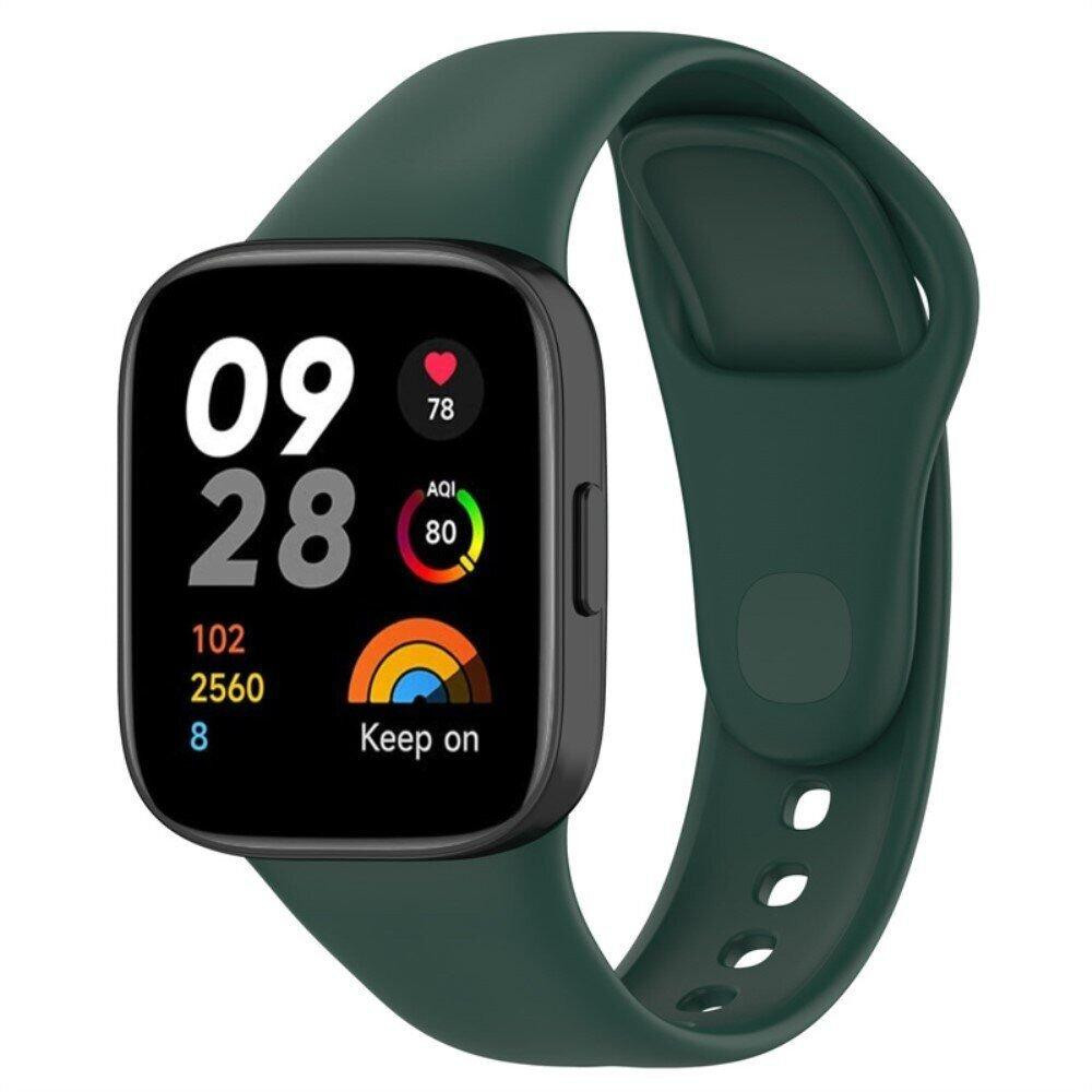 BeCover Силіконовий ремінець  для Xiaomi Redmi Watch 3 Dark Green (710965) - зображення 1