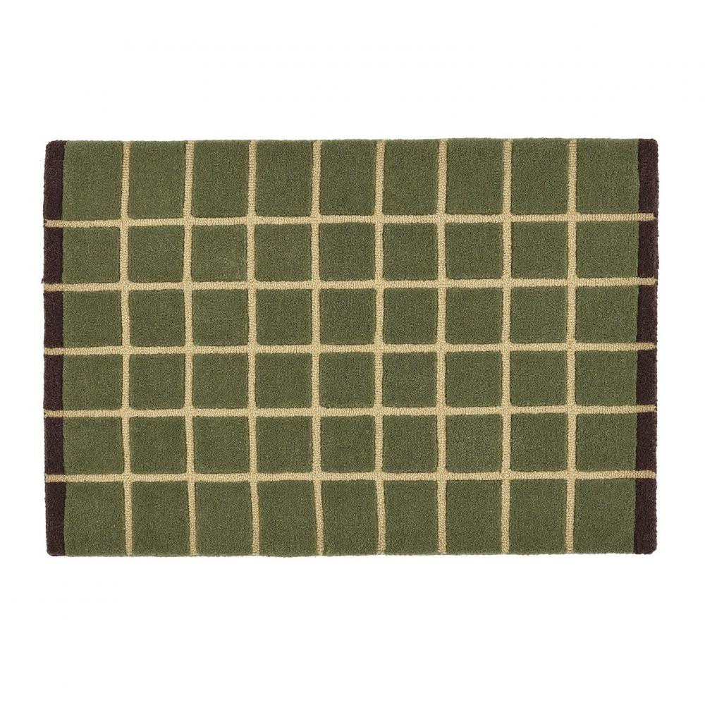 IKEA POSTKONTOR Придверний килимок, зелений, 40х60 см (905.552.84) - зображення 1