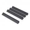 IKEA RUNNEN Планка плоска, зовнішня, темно-сіра 4 шт. (504.941.41) - зображення 1