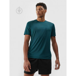 4F Спортивна футболка чоловіча  Tshirt Fnk M697 4FWSS24TFTSM697-46S S Зелена (5904698687107)