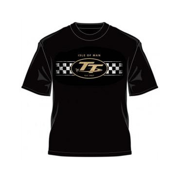 IOMTT Футболка IOMTT Logo & Check Design Retro Black XL - зображення 1