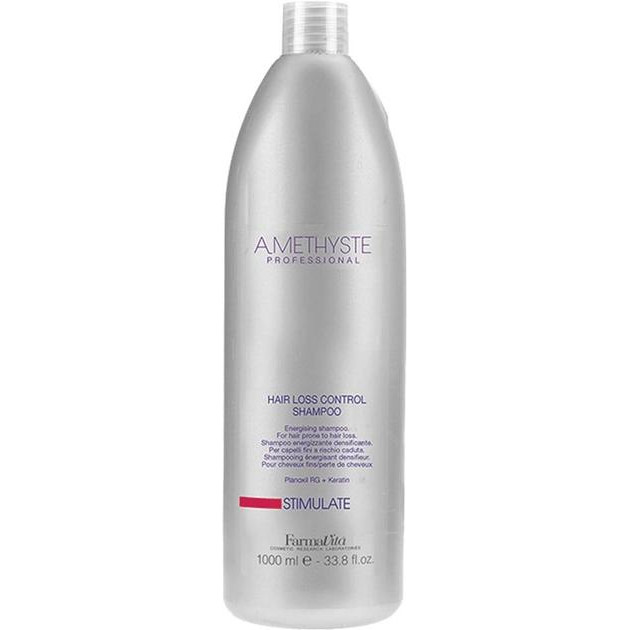 FarmaVita Шампунь  Amethyste Stimulate Hair Loss Control Shampoo для стимулирования роста волос 1 л (802203301 - зображення 1
