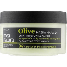 Mea Natura Живильна маска для волосся  Olive з оливковою олією 250 мл (5202663120414)