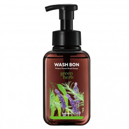 Wash Bon Мыло-пена для рук  Prime с ароматом зеленых трав 500 мл (4973512238901)