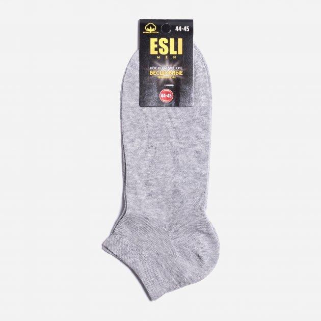 ESLI Шкарпетки  C-Ms-01-000 коттон 29 Сірий меланж (4810226452011) - зображення 1