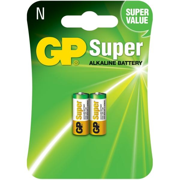 GP Batteries LR1/N bat(1.5B) Alkaline 2шт (GP910A-U2) - зображення 1