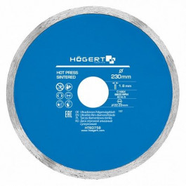 HOEGERT 230х22,23х1,8 мм (HT6D758)