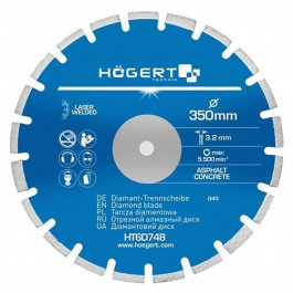 HOEGERT 350х25,4х3,2 мм (HT6D748)