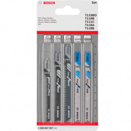Bosch Wood and Metal Basic, 5 шт (2608667857)