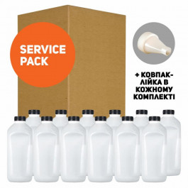 HG toner Тонер HP LJ Универсальный LJ 1010/1200/1160/P2015 10кг 12x833г Service Pack бутль (HG221-10)