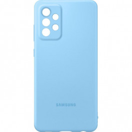 Samsung A725 Galaxy A72 Silicone Cover Blue (EF-PA725TLEG)