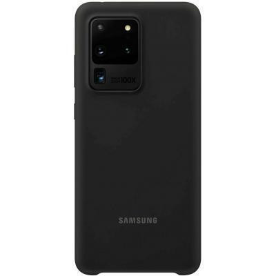 Samsung G988 Galaxy S20 Ultra Silicone Cover Black (EF-PG988TBEG) - зображення 1