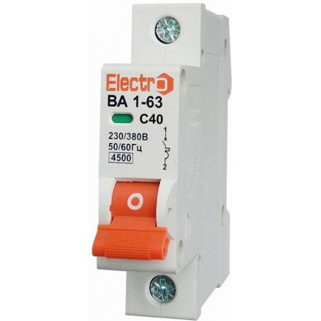 ElectrO ВА 1-63 1р 40А C (45VA63C1040) - зображення 1