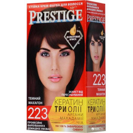 Vip's Prestige Крем-краска для волос  223 Темный махагон 115 мл (3800010504225)