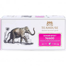 Teahouse Чай  Свіжий фрукт №600 Слон 44 г (22 шт. х 2 г) (4820209845594)
