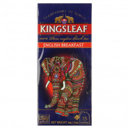 Kingsleaf Чай чорний  English Breakfast, 25*2 г (4792252942424)