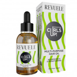 Revuele Універсальна олія для кучерявого волосся  Mission: Curls Up! Multi-Purpose Hair Oil 30 мл (506056510