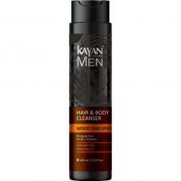 Kayan Professional Очищаючий гель для волосся та тіла  Men 400 мл