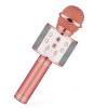 Мікрофон для смартфонів та планшетів/ для караоке Wster WS-858 Pink