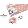 Motospeed GK82 Outemu Blue USB/Wireless Pink (mtgk82pmb) - зображення 7