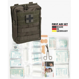 Mil-Tec Large 43-piece First Aid Set Leina / OD (16025501)