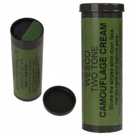 Mil-Tec Маскувальна фарба  2-в-1 стік 60 мл - зелений/чорний (16337000)