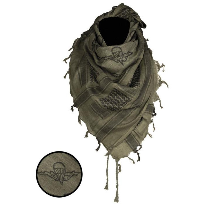 Mil-Tec Арафатка захисний шарф  Paratrooper - Olive/Black (12609301) - зображення 1