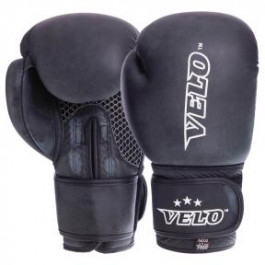 Velo Перчатки боксерские VL-2209 10oz, черный
