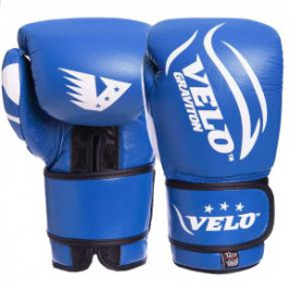 Velo Перчатки боксерские VL-2208 10oz, синий