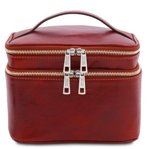 Tuscany Leather Шкіряний Нессер унісекс  TL142045 Red - зображення 1