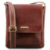 Tuscany Leather Коричнева чоловіча сумка через плече JIMMY  tl141407 Brown - зображення 1