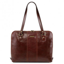 Tuscany Leather Жіноча шкіряна сумка коричневого кольору RAVENNA  TL141795 Brown