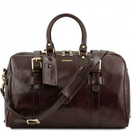 Tuscany Leather Шкіряна дорожня сумка  TL141248 Dark Brown Voyager