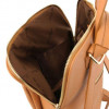 Tuscany Leather Коричнева шкіряна сумка-трансформер жіноча  TL141682 Brown - зображення 5