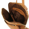 Tuscany Leather Коричнева шкіряна сумка-трансформер жіноча  TL141682 Brown - зображення 6