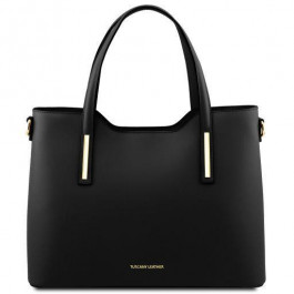 Tuscany Leather Жіноча італійська сумка з натуральної шкіри OLIMPIA  TL141412 Black