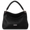 Tuscany Leather Жіноча шкіряна сумочка  TL142087 Black - зображення 1