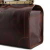 Tuscany Leather Великий шкіряний саквояж Madrid  TL1022 Dark Brown - зображення 3