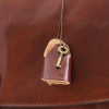 Tuscany Leather Чёрный большой кожаный портфель мужской  TL142067 Black - зображення 10
