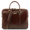 Tuscany Leather Женский кожаный портфель  TL141283 Brown - зображення 1
